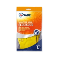 Luvas goma flocados IFA SABE talle grande