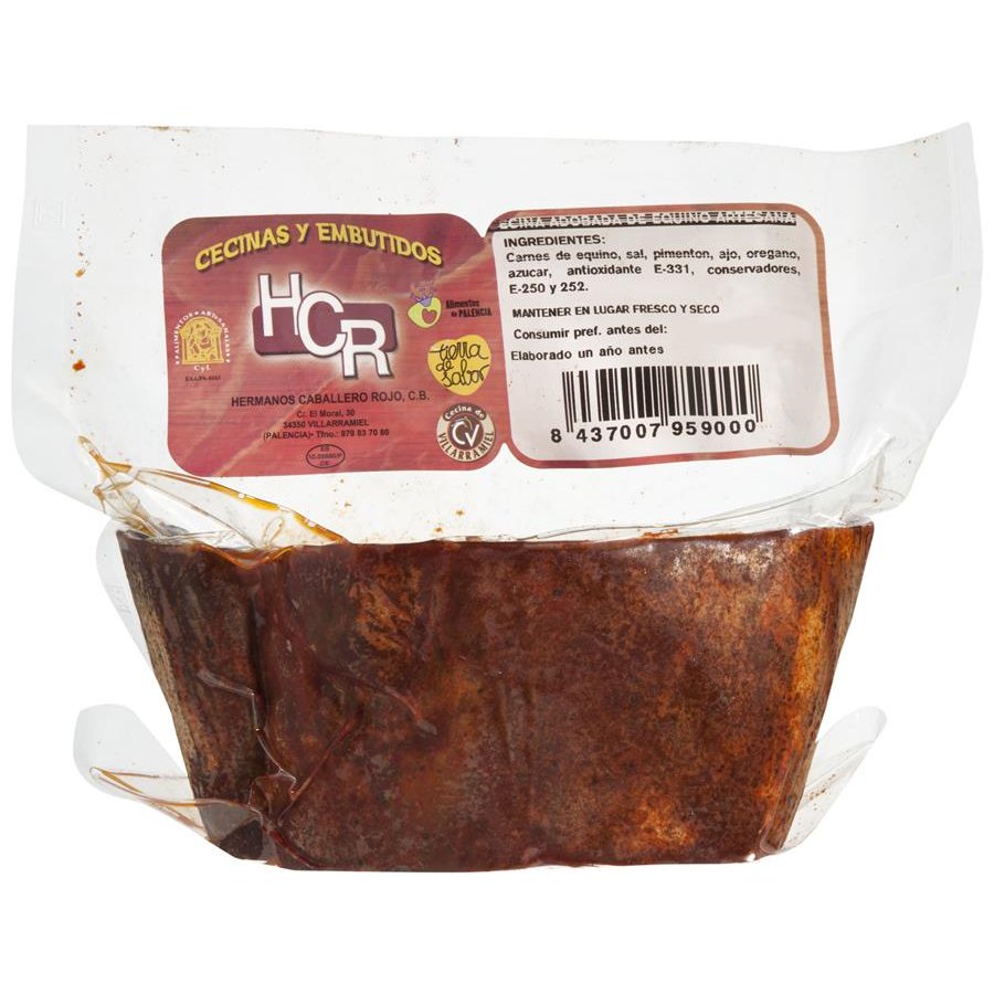 Cecina de caballo HERMANOS CABALLERO ROJO kilo
