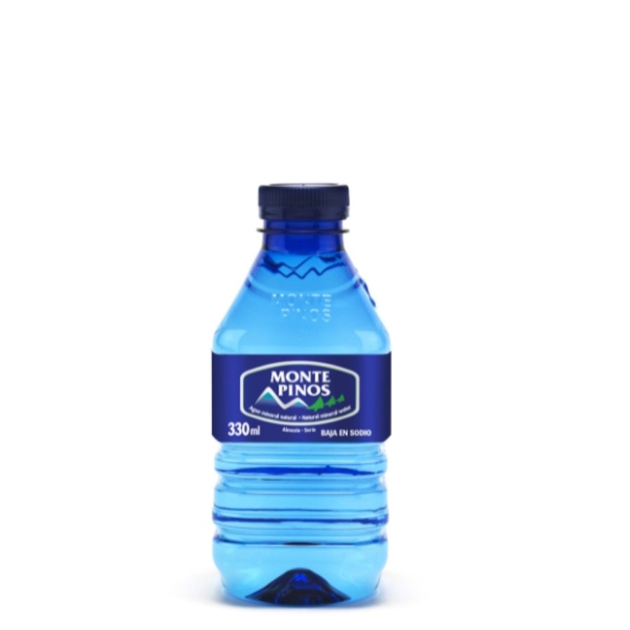 Agua sin gas MONTE PINOS botella 33 cl