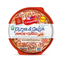 Pizza fresca CAMPOFRIO Pizza & Salsa Xamón e Queixo 360 g