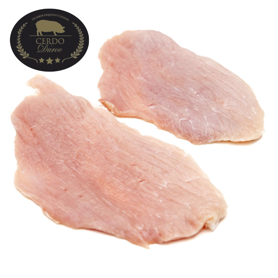Filete de lomo Duroc corte fino bandeja 200 g