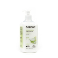 Xabón de mans BABARIA aloe vera dosificador 500 ml