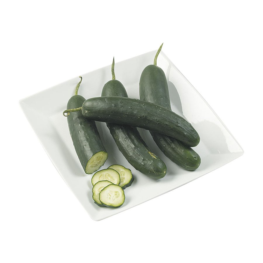 Pepino verde categoría 1ª calibre 17/25cm kilo