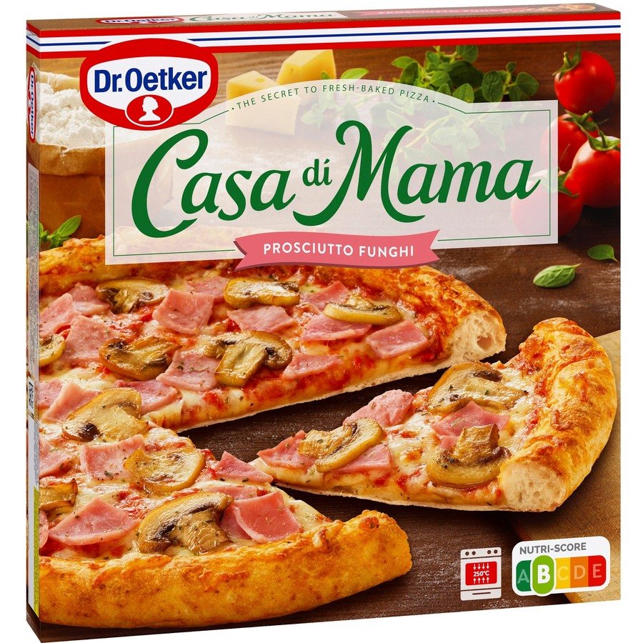 Imagen de Pizza DR.OETKER Casa Di Mama prosciutto funghi 405 g
