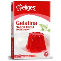 Gelatina de fresa IFA ELIGES sin gluten 2 sobres 170 g