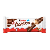 Barritas barquillo rellenas KINDER BUENO Original 43 g