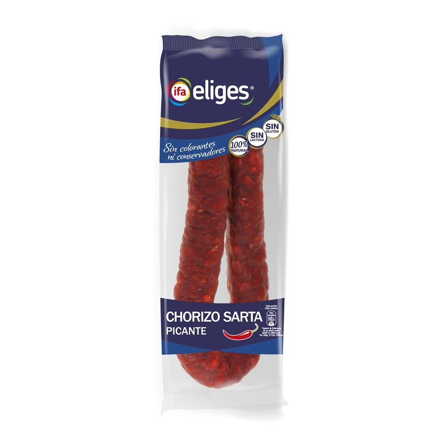 Chorizo sarta picante IFA ELIGES 280 g