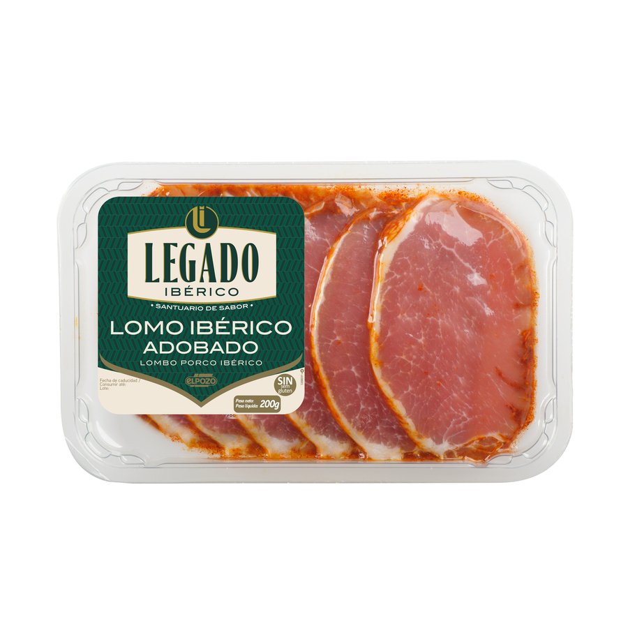Lomo ibérico adobado ElPozo LEGADO 200 g