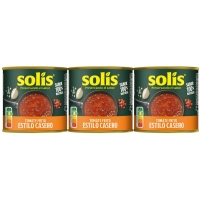 Tomate frito SOLIS casero lata pack 3x100 g