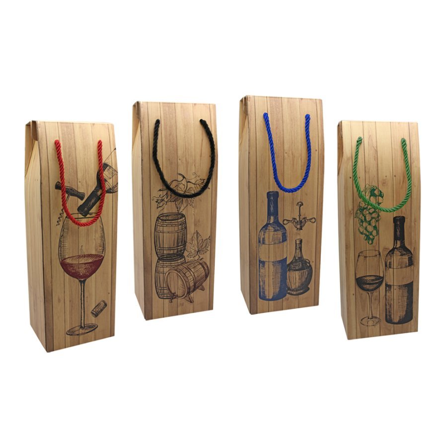 Bolsa con asas botella