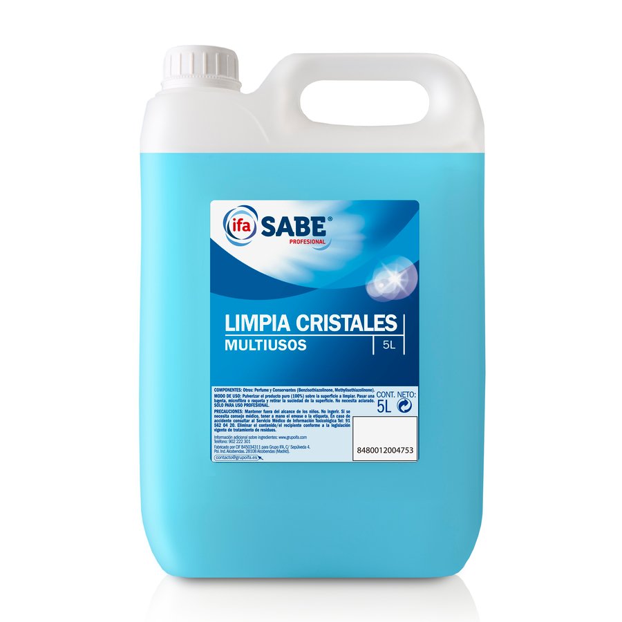 Limpia cristales multiusos IFA SABE 5 l