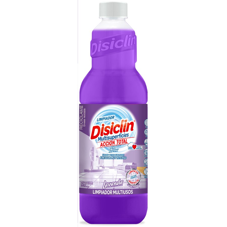 Limpiador higienizante DISICLIN multiusos lavanda 1 l