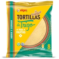 Tortillas de trigo para fajitas IFA ELIGES 8 unidades 320 g