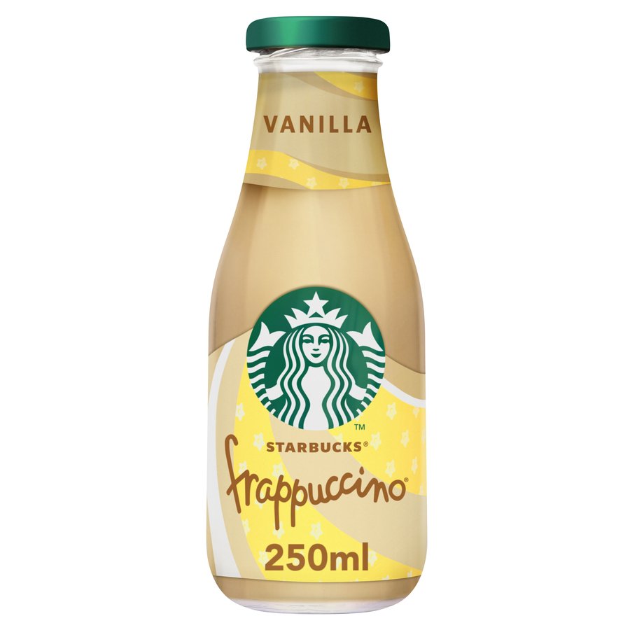 Café refrigerado STARBUCKS Frappuccino vainilla 250 ml
