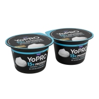 Leche fermentada DANONE YOPRO natural 2x160 g