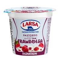 Iogur desnatado LARSA con framboesa 125 g