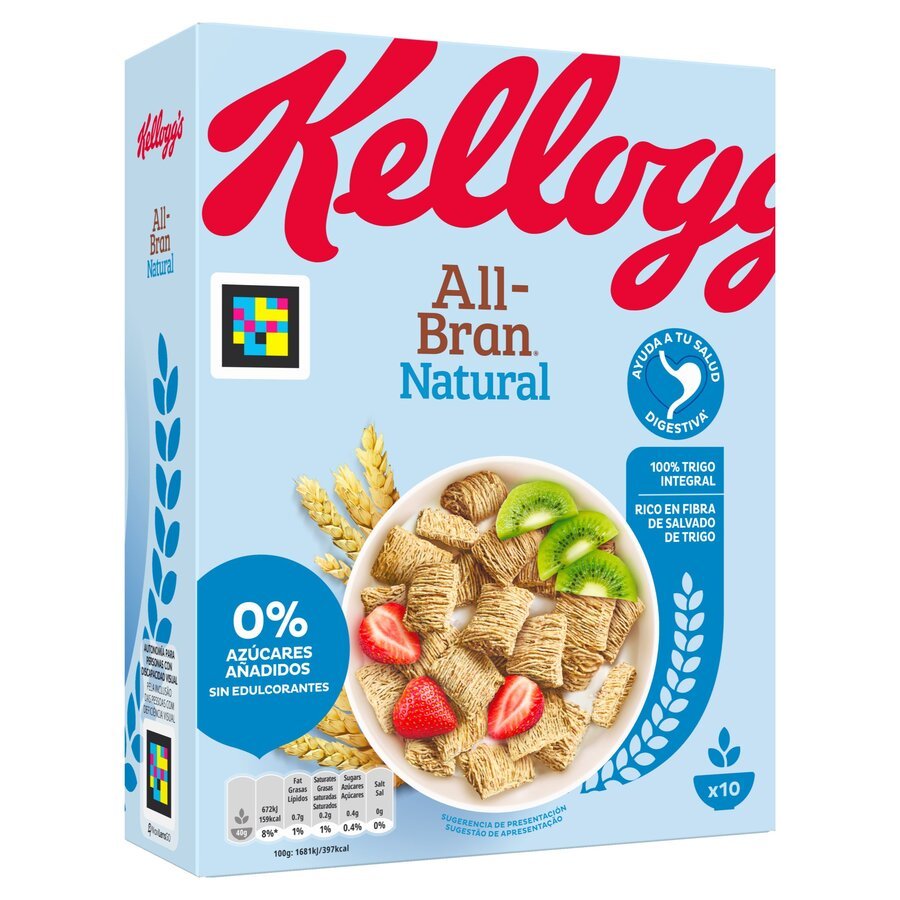 Cereales KELLOGS All-Bran Natural 450 g
