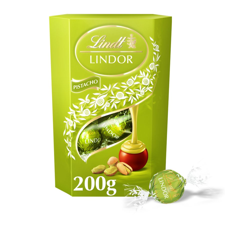 Bombones LINDT LINDOR pistacho 200 g
