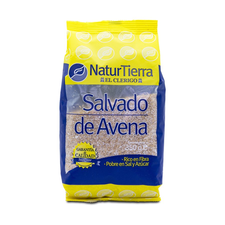 Salvado de avena NATURTIERRA paquete 350 g