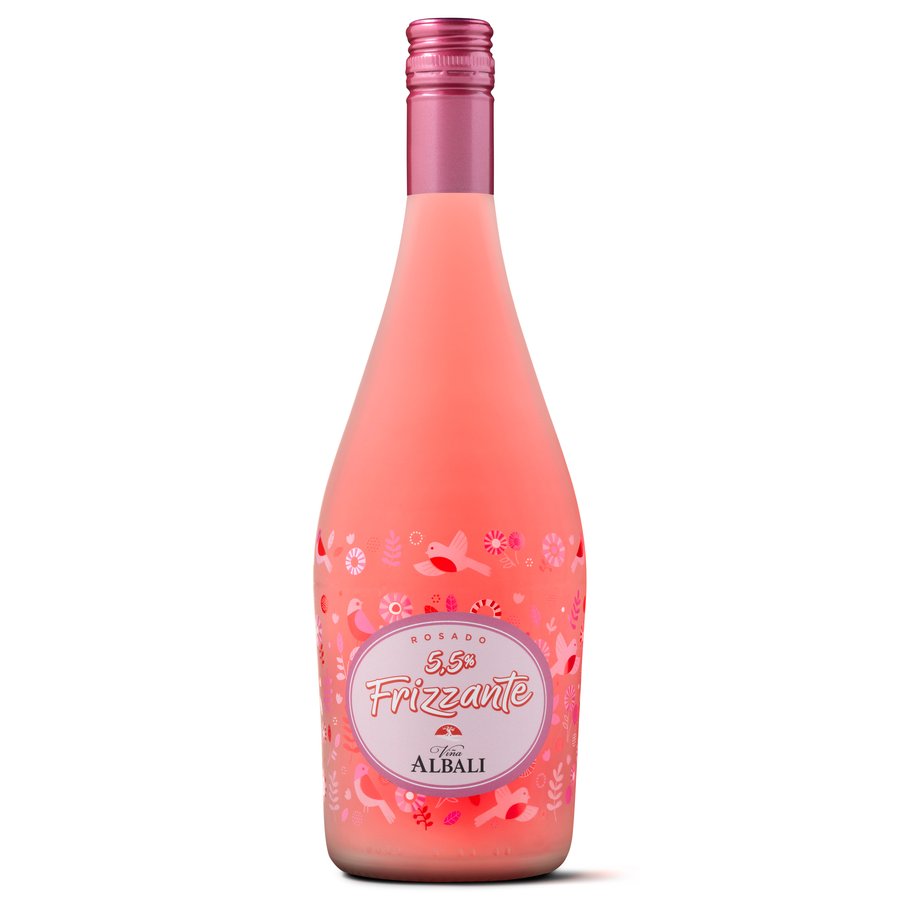 Bebida Frizzante rosado VIÑA ALBALI 5.5º botella 75 cl