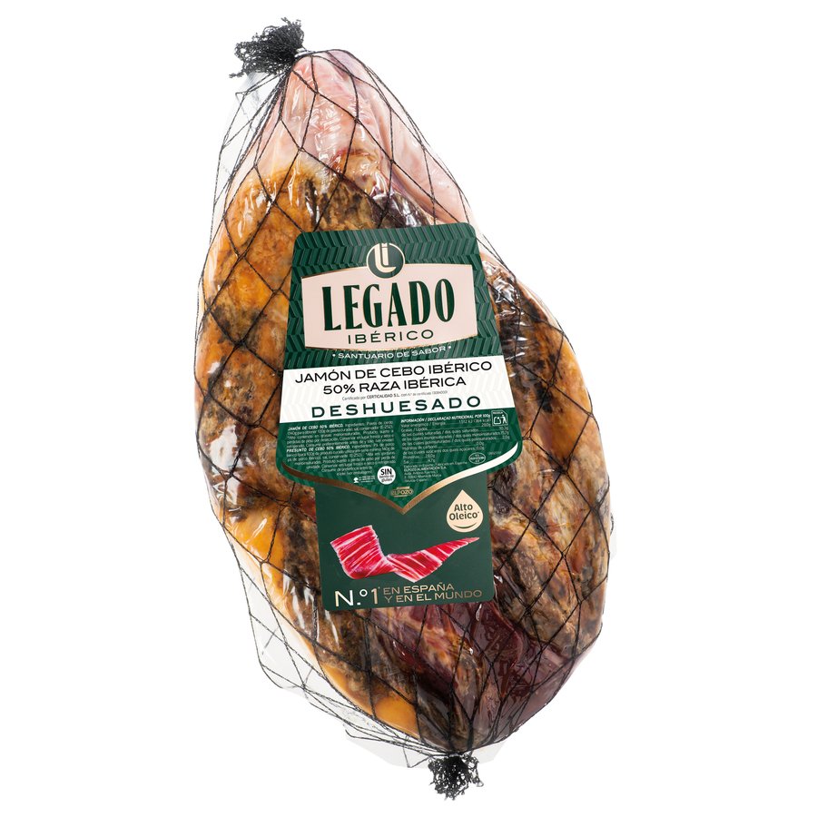 Jamón de cebo 50% raza ibérica  ElPozo LEGADO al corte kilo