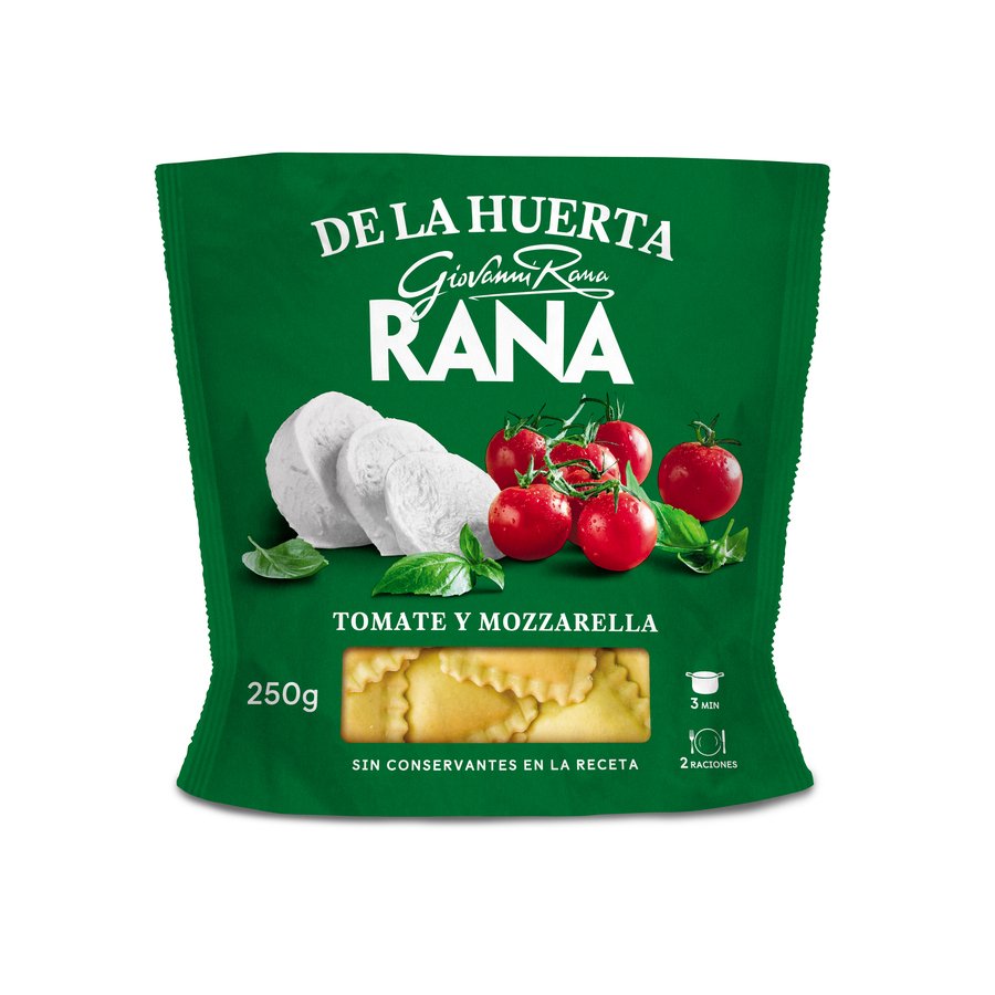 Ravioli tomate y mozzarella RANA De la Huerta 250 g