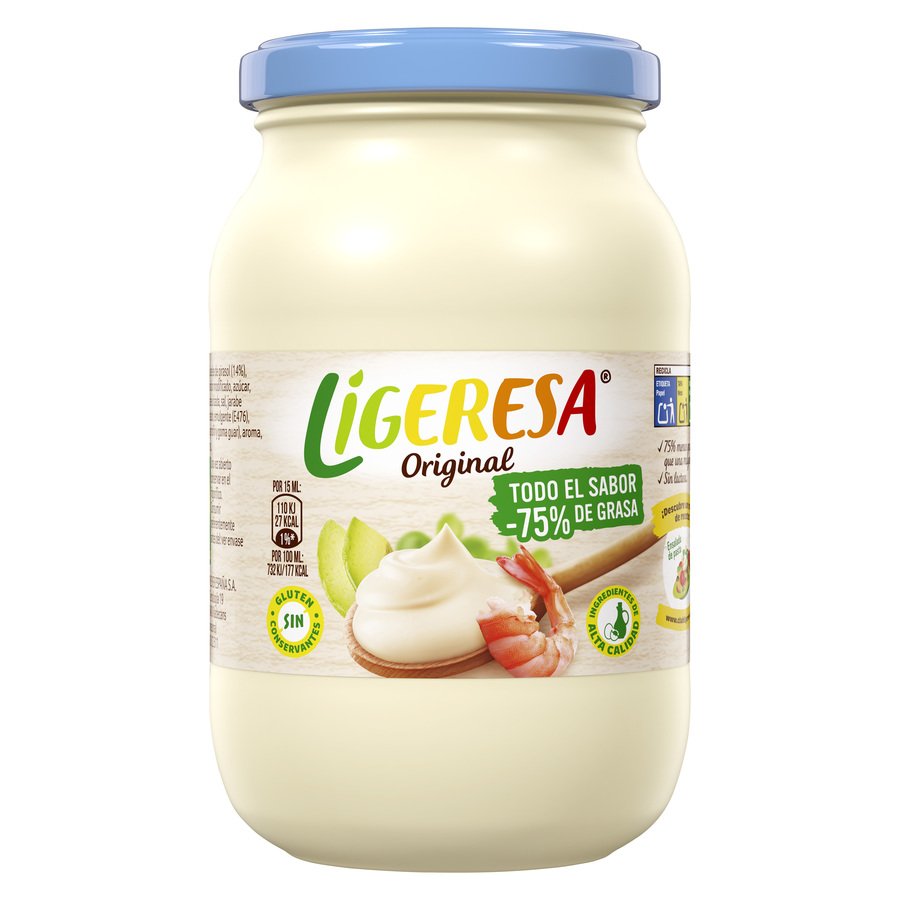 Salsa fina LIGERESA frasco 210 ml