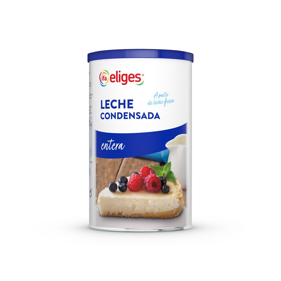 Leche condensada entera IFA ELIGES lata 1 kg