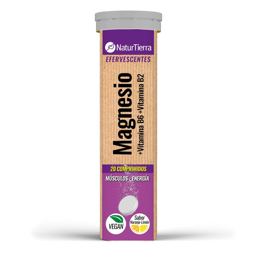 Magnesio NATURTIERRA 20 comprimidos efervescentes