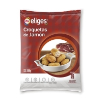 Croquetas congeladas IFA ELIGES de jamón bolsa 500 g