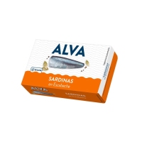 Sardinas en escabeche ALVA 120 g pn.