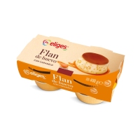 Flan de huevo IFA ELIGES pack 4X100 g