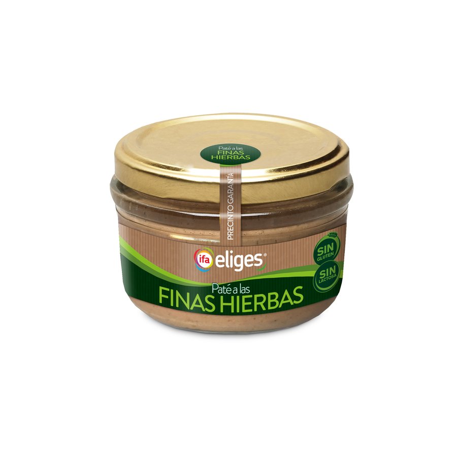 Paté finas hierbas IFA ELIGES 125 g