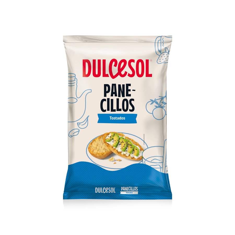 Panecillos tostados DULCESOL bolsa 400 g