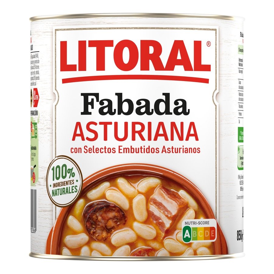 Fabada asturiana LITORAL bote 850 g