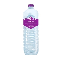 Agua sin gas UNIAQUA mineralización muy débil 1,5 l