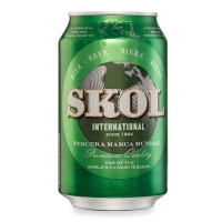 Cerveza SKOL lata 33 cl