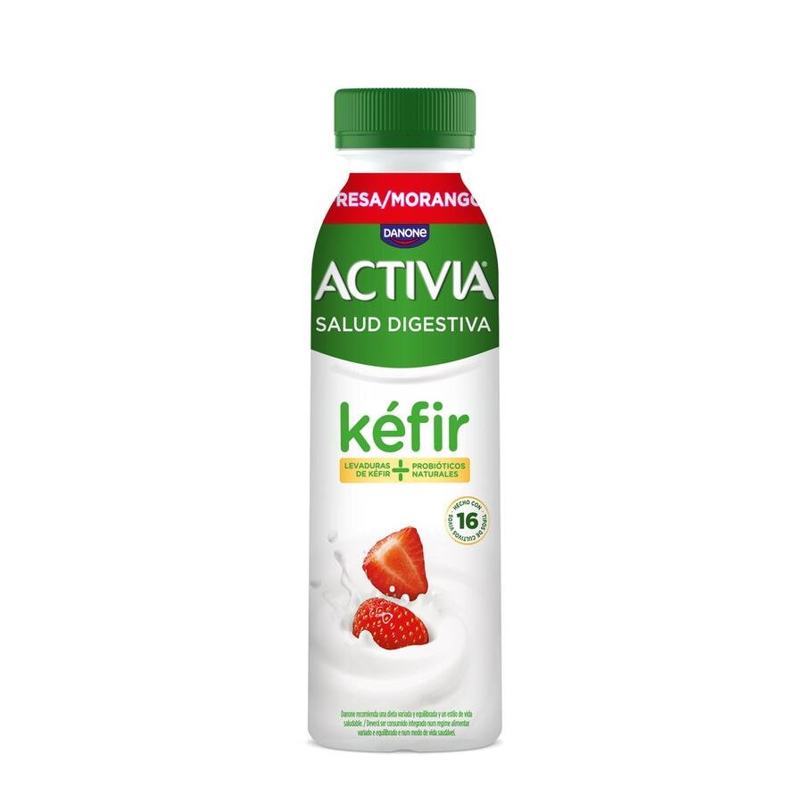 Kéfir líquido ACTIVIA DANONE fresa 280 g