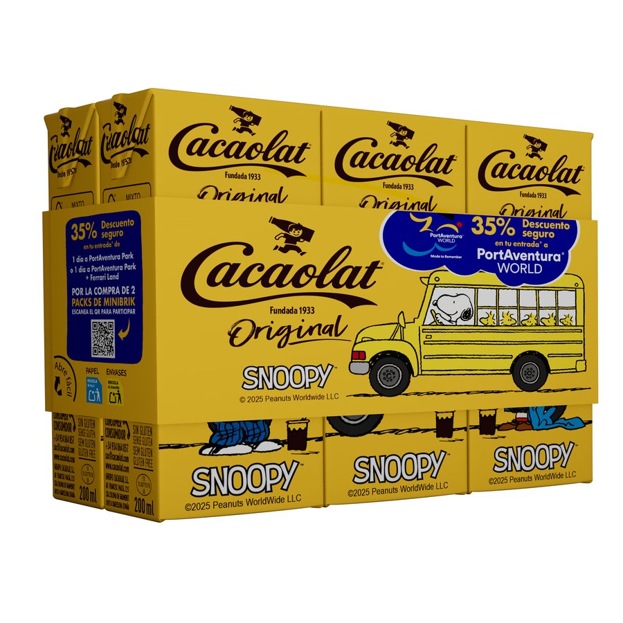 Batido de cacao CACAOLAT brik 6x200 ml