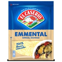 Queso rallado Emmental EL CASERIO Especial Gratinar bolsa 120 g
