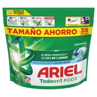 Detergente caps ARIEL Pods Original 35 unidades
