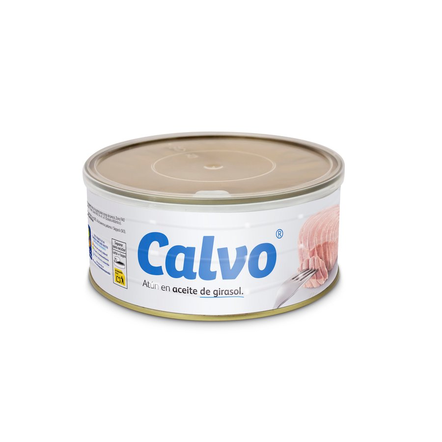 Atún en aceite de girasol CALVO lata 750 g