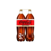 Refresco COCA-COLA Zero Zero pack 2x2 l