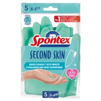Guantes SPONTEX segunda piel talla 6 pequeña