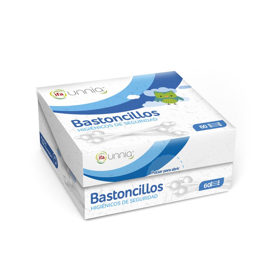 Bastoncillos higiénicos seguridad IFA UNNIA caja 60 unidades