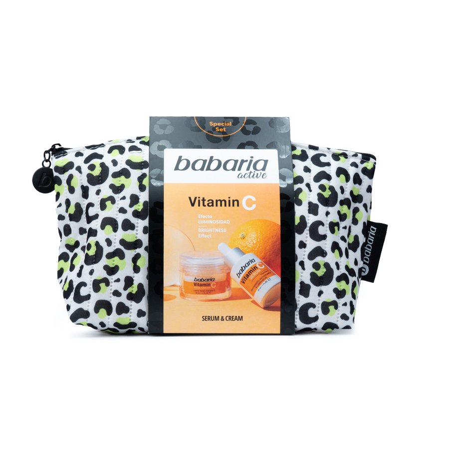 Neceser BABARIA Vitamina c (crema 50ml + sérum 30ml)