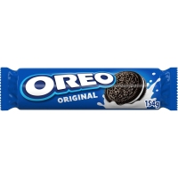 Galletas recheas crema OREO orixinal 154 g