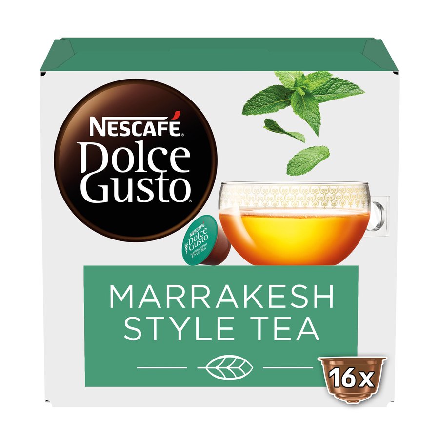 Té cápsulas Nescafé DOLCE GUSTO Marrakesh 16 unidades 117 g