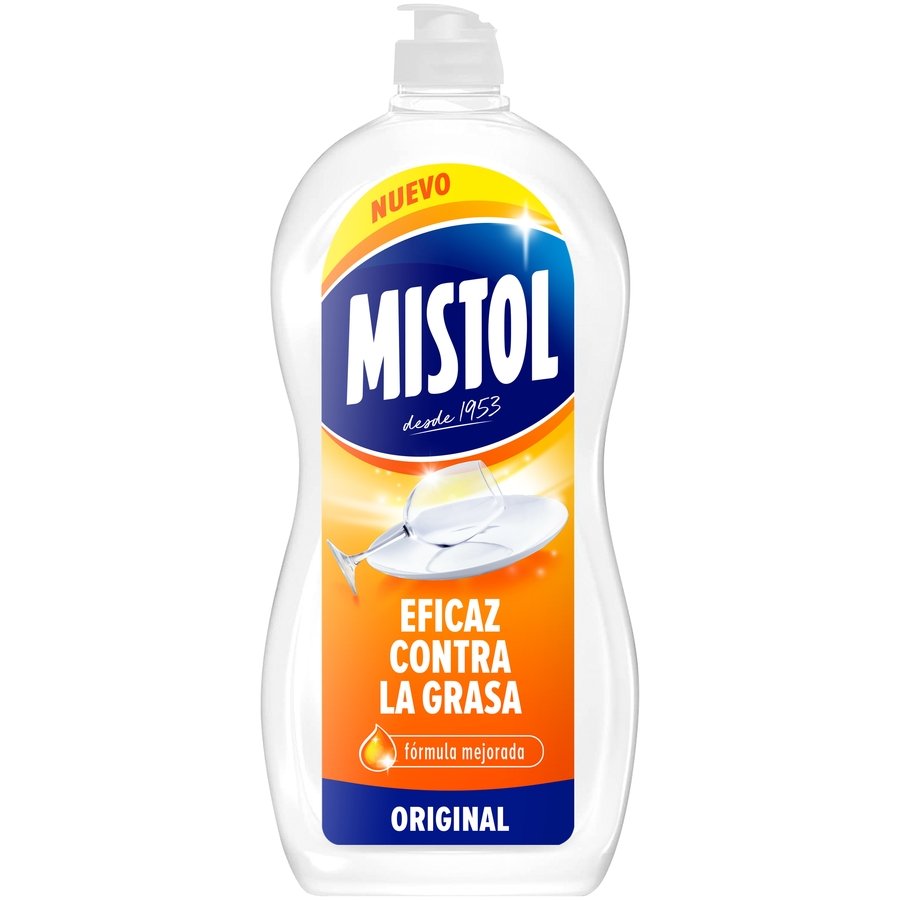 Lavavajillas mano normal MISTOL original estandar 900 ml