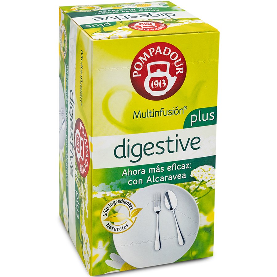 Multinfusión POMPADOUR digestive plus estuche 20 unidades